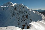 Da San Simone-Baita del Camoscio al Passo di Tartano con neve l'8 dicembre 07